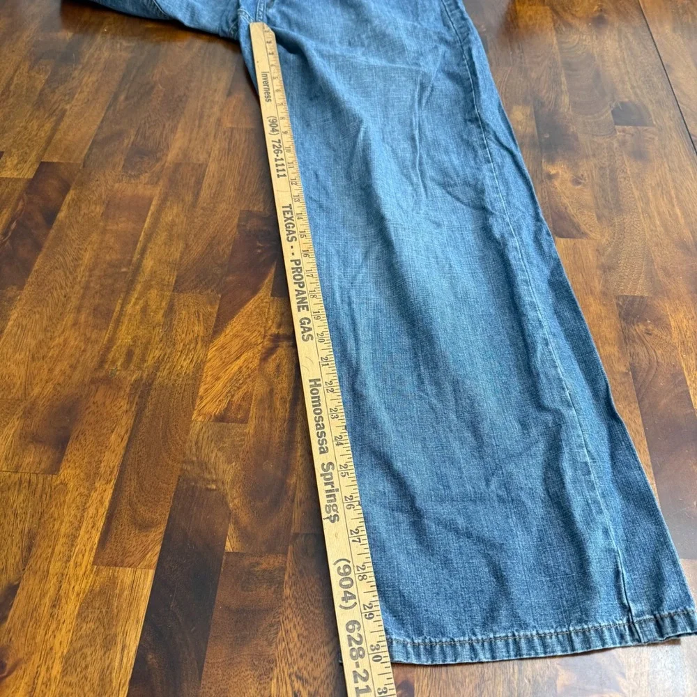 Rag Top USA Mens‎ Jeans Blue Denim 36x32 (36x30) Straight Leg Cotton